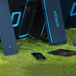 ANKER Panneau Solaire Pliable 100 W -Club De Camping anker 625 panneau solaire pliable 100 w 4