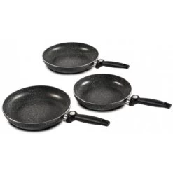 BIALETTI Poêle Aluminium Manche Repliable