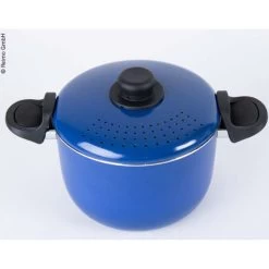 CAMP4 Batterie De Cuisine 9 Pièces Bleue/noire -Club De Camping camp4 batterie de cuisine 9 pieces bleue noire 2