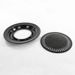 CAMP4 Plaque Plancha Ronde Pour Réchaud Cook'n'Fold