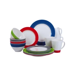 CAMP4 Set Vaisselle 16 Pièces Burano