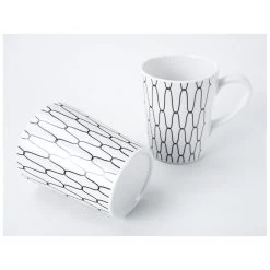 CAMP4 Set Vaisselle Black-White 16 Pièces -Club De Camping camp4 set vaisselle black white 16 pieces 4