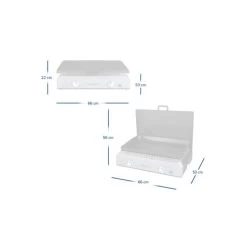 CAMPINGAZ Plancha Blue Flame LXD Twin -Club De Camping campingaz plancha blue flame lxd twin 5