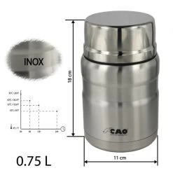 CAO Lunch Box Isotherme 0,75 Litres 10 CAO Lunch Box Isotherme 0,75 Litres -Club De Camping cao lunch box isotherme 075 litres 4