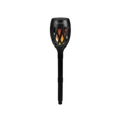 CARBEST Lanterne LED Solaire Effet Flammes -Club De Camping carbest torche led solaire effet flammes 4