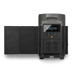ECOFLOW Delta Pro 3600 Wh + Panneau Solaire 400 W