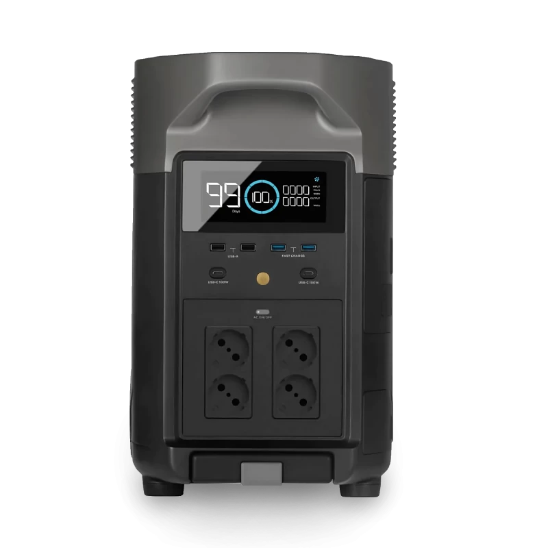 ECOFLOW Delta Pro 3600 Wh + Panneaux Solaires 2 X 400 W 2 ECOFLOW Delta Pro 3600 Wh + Panneaux Solaires 2 X 400 W – Image 2