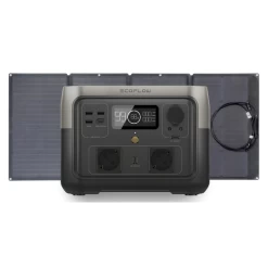 ECOFLOW River 2 Max 512 Wh + Panneau Solaire 110 W