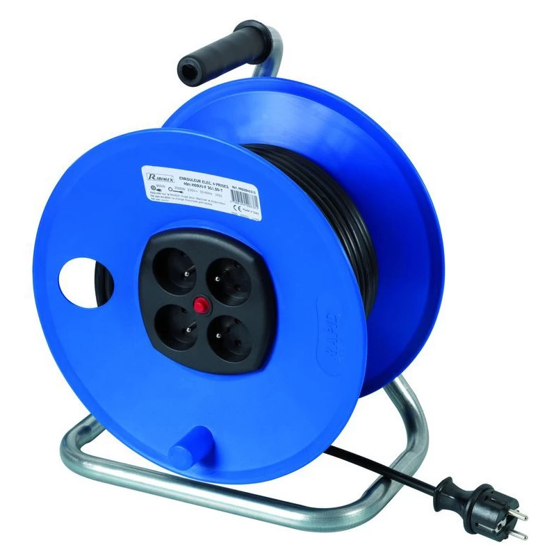 EUROMARINE Enrouleur 25 M 4 Prises 1 EUROMARINE Enrouleur 25 M 4 Prises