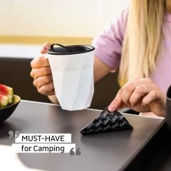 SILWY Tasse Magnétique En Plastique TO-GO -Club De Camping silwy tasse magnetique 4